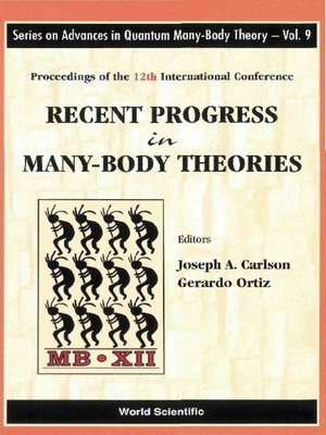 cover image of Recent Progress In Many-body Theories--Proceedings of the 12th International Conference